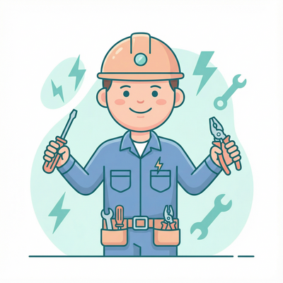 كهربائيين وفنيين